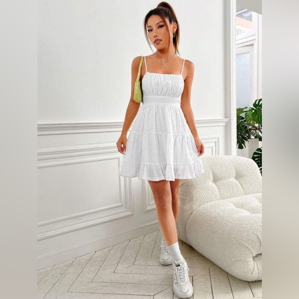 SHEIN dress size XS color white for women like new